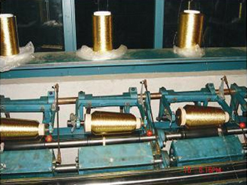 Metallic Yarn Covering Machine