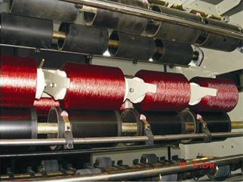 Metallic Yarn Covering Machine